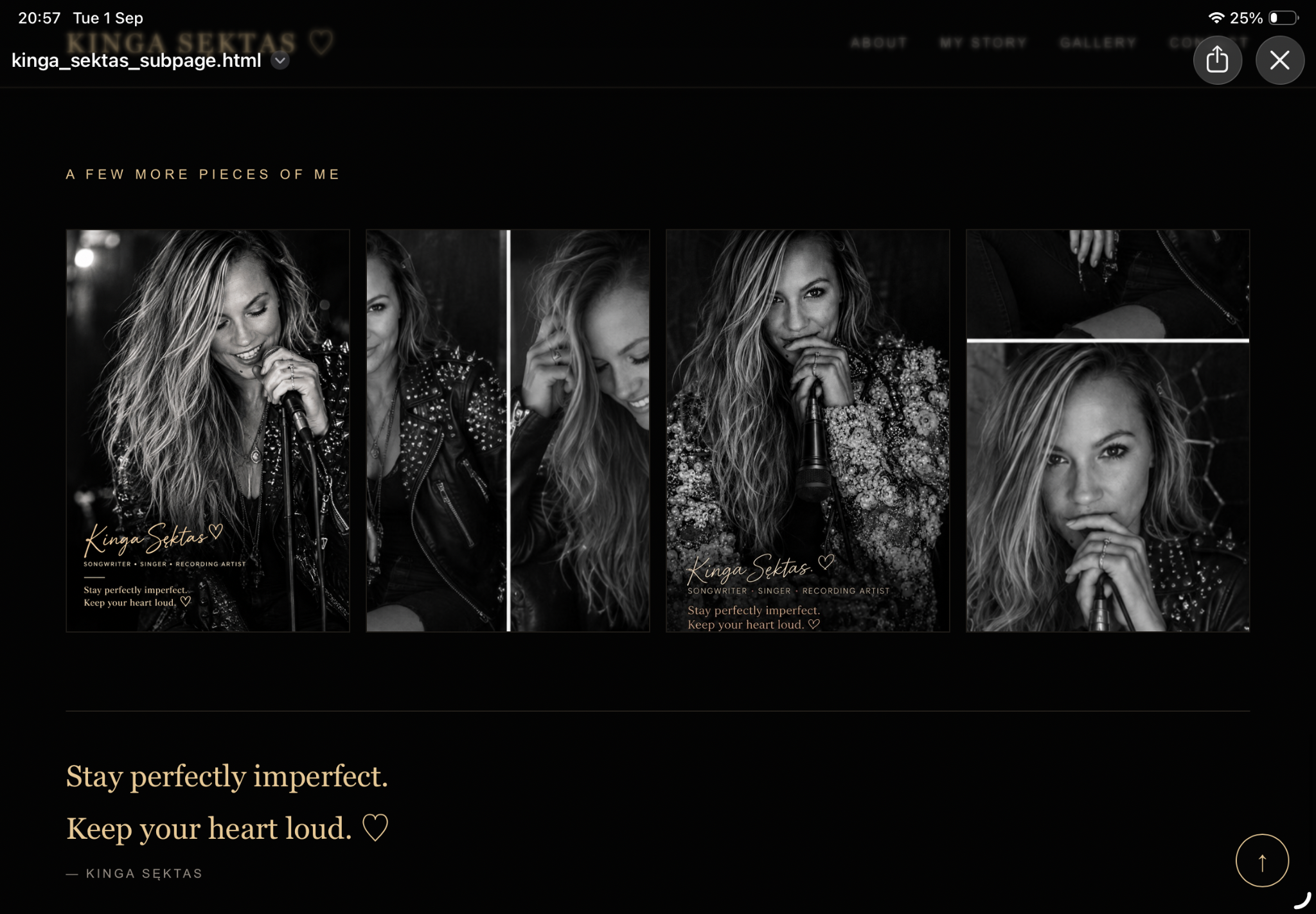 Kinga Sęktas portrait in studded jacket