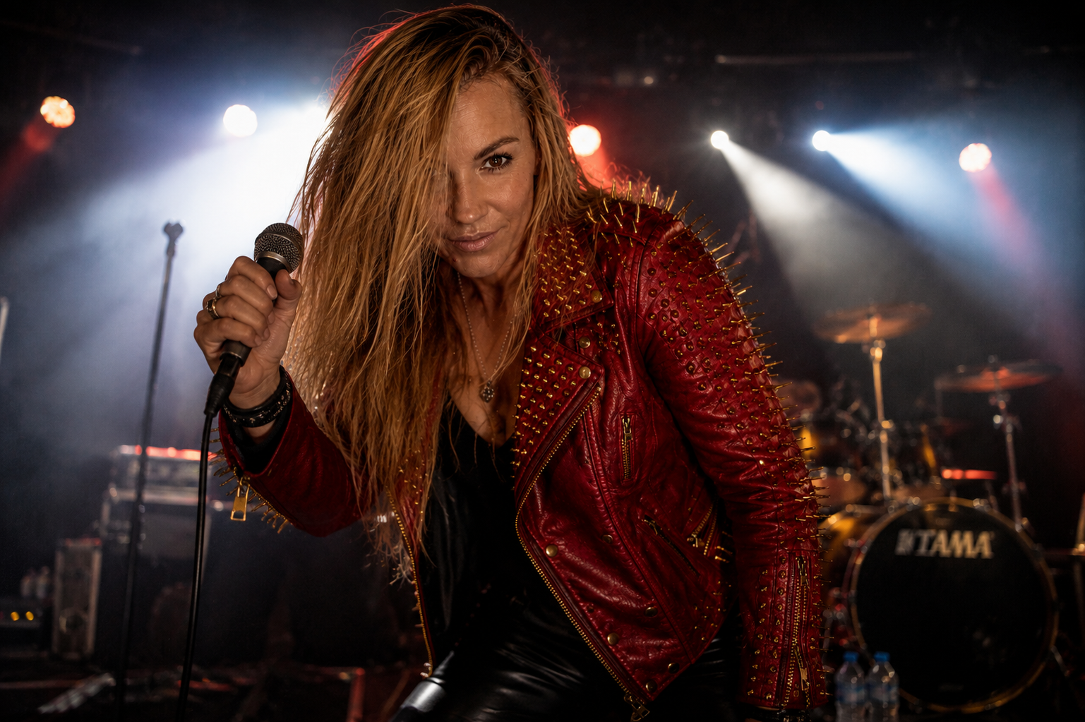 Kinga Sęktas performing